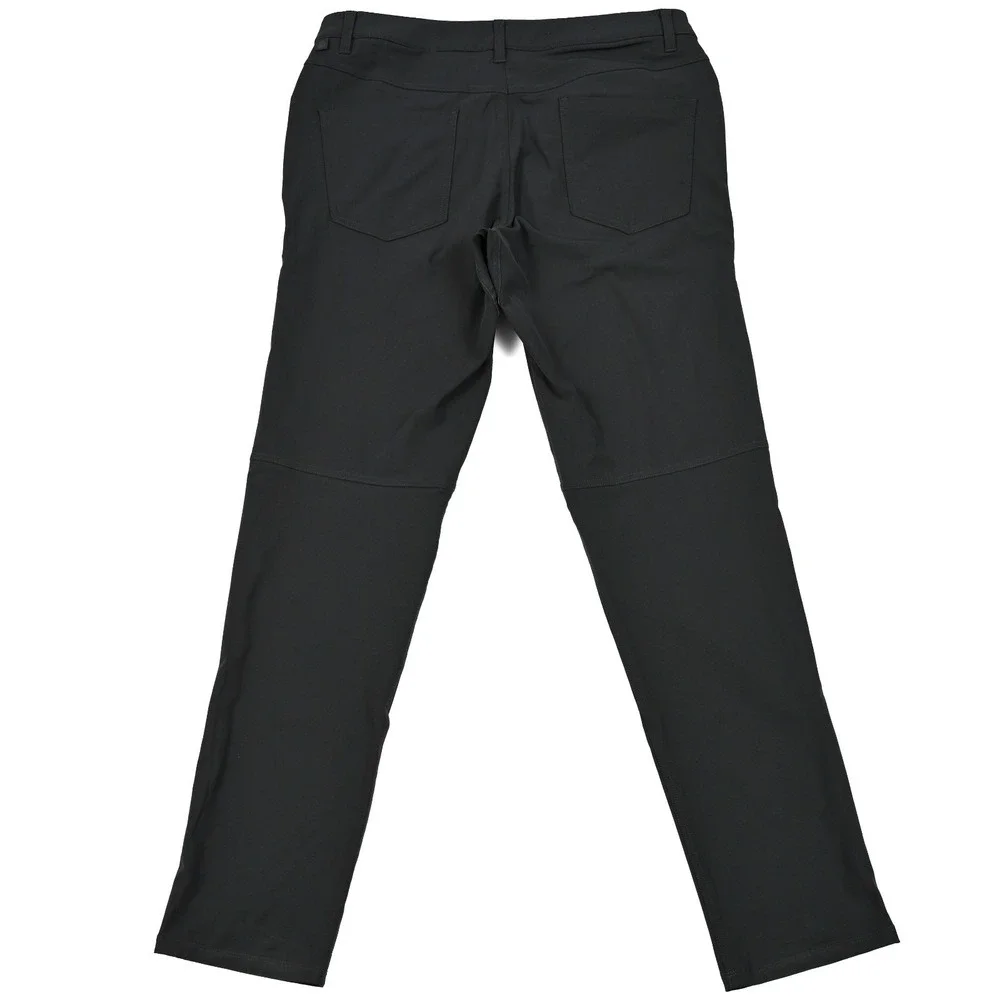 Lululemon Mens 33 (34x33) Gray Chino ABC Chino Pant Warpstreme Athleisure M5ADFS